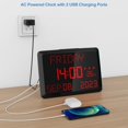 thumbnail image 3 of Reloj digital Raynic con pantalla de 11.5 pulgadas con temperatura, 3 of 9