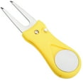 thumbnail image 1 of 1pcs Golf Divot Repair Tool with Ball Marker Pitch Mark Fork Golf Pitchfork, 1 of 1