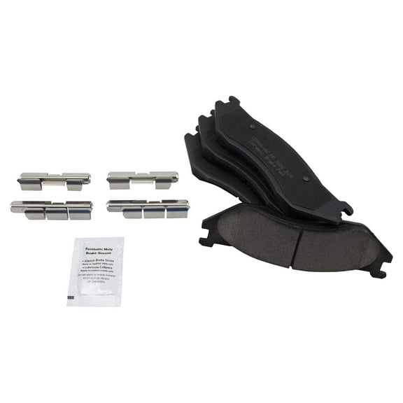 TRQ Front Posi Ceramic Brake Pad Kit for Dodge Ram 1500 Pickup Truck Van BFA73256 Fits select: 2004-2005 DODGE RAM 1500 ST/SLT, 2003-2006 DODGE DURANGO