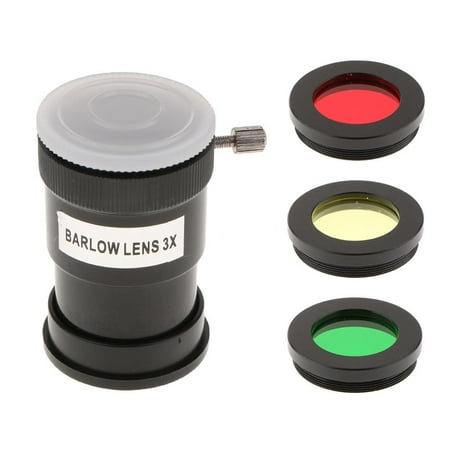 1.25inch 3 M42 Thread Lens Color Filter for 31.7mm Eyepiece