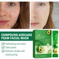 thumbnail image 4 of Mascarilla Facial De Burbujas De Aguacate, Control De Aceite, Refinación De Poros, Mascarilla Facial De Espuma De Aguacate De 36 Piezas Y 4 G Para El Cuidado De La Piel, 4 of 7