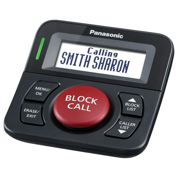 Panasonic Call Block Button with Bilingual Talking Caller ID , One