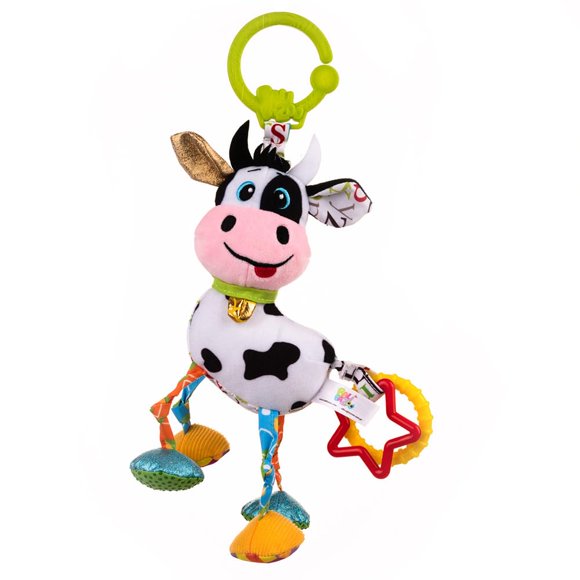 Juguete colgante Balibazoo Caesar la Vaca para bebés de 0 a 24 meses