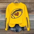 thumbnail image 1 of IMENGL Hiver Chaud Épaissi Grande Taille Col Rond Poche Décontracté Manches Longues Molleton, Jaune m, Taille M-3TG, 1 of 4