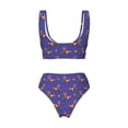 thumbnail image 5 of Daiia Labrador Retriever Dog Women's Bikini Set Two Piece Swimsuit High Waisted Bikini Adjustable Straps Bikini Perfect for Beach, Pool, and Summer Vacation-XX-Large, 5 of 9