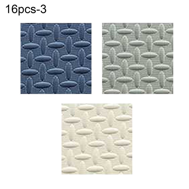 MesaSe 32Pcs Play Mat Anti-slip Interlock Square Exercise Tiles Floor Carpet for Children Room