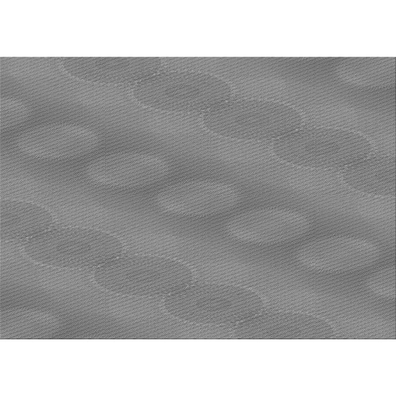 Ahgly Company Indoor Rectangle Patterned Smokey Gray Area Rugs, 2' x 3'