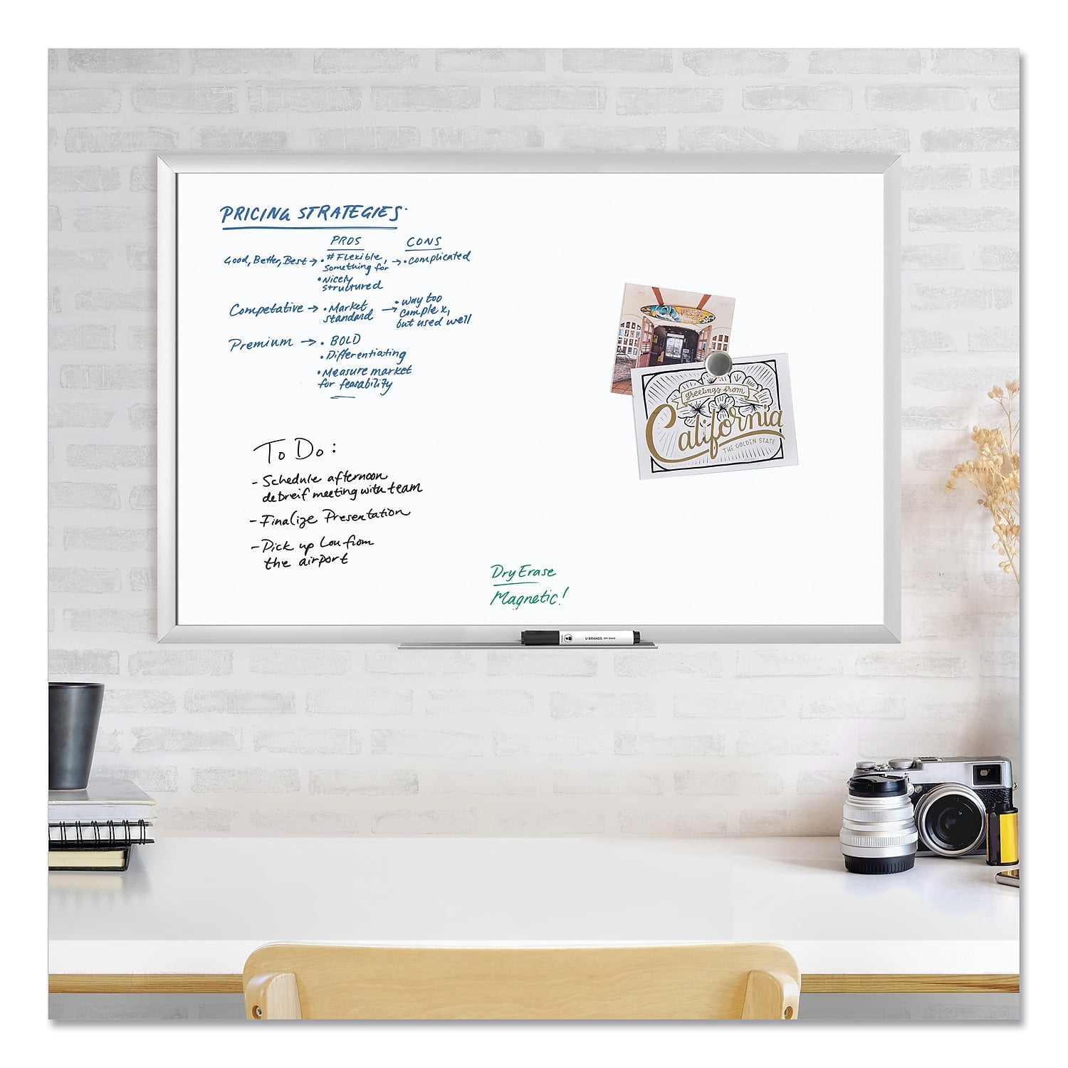 U Brands  Dry Erase Board 071U0001