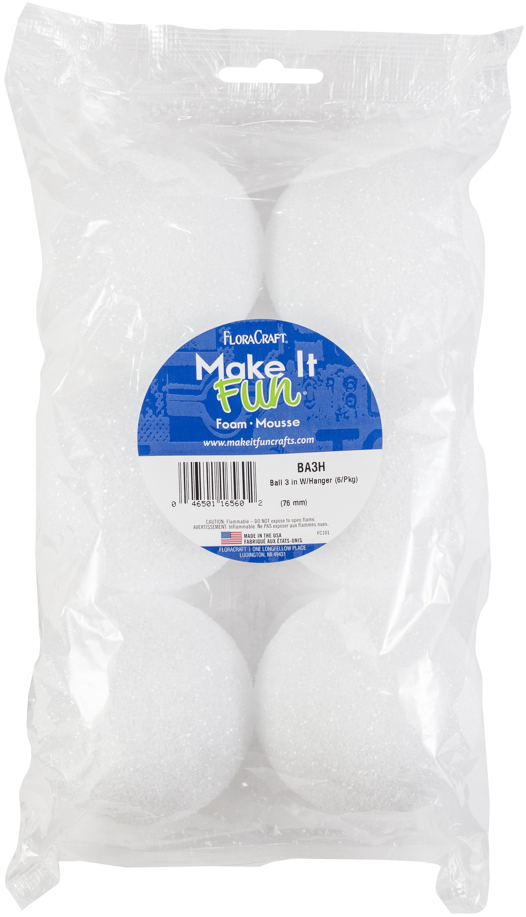 Styrofoam Balls 6/Pkg3" Walmart Canada