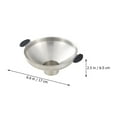 thumbnail image 2 of UPOUART Practical  Wide Mouth Strainer Funnel Stainless Steel 1Pack, 2 of 8