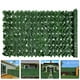 thumbnail image 3 of Pared de plantas verdes simuladas, cerca de plantas verdes artificiales, decoración de patio, enrejado de hojas artificiales, 3 of 7