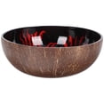 thumbnail image 1 of Coconut Bowl Food Container Coconut Shell Dessert Sundries Storage Holder, 1 of 8