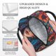 thumbnail image 3 of Disketp Bohemian Colorful Flower Woman Bolsa Térmica para Almuerzo, Lonchera con Abertura Amplia y Gran Capacidad, Organizador Reutilizable para Mujeres, Hombres y Adultos, 3 of 6