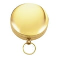 thumbnail image 2 of Compass Pocket Watch Style Brass Clamshell Outdoor Northward Arrow Portable Travel Metal Compass With Luminous, 2 of 4