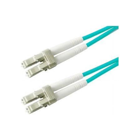 UPC: 0821455038000 | AddOn 6m Laser Optimized Multi-Mode Fiber (LOMM) Duplex LC/LC OM3 Aqua Patch Cable