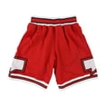 thumbnail image 1 of Mitchell & Ness Nice Kicks - Pantalones cortos deportivos para hombre, color rojo, grande, 1 of 2