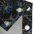 thumbnail image 4 of Ambesonne Grommet Curtain, , 50"x84", Dark Indigo and Pale Camel, 4 of 5