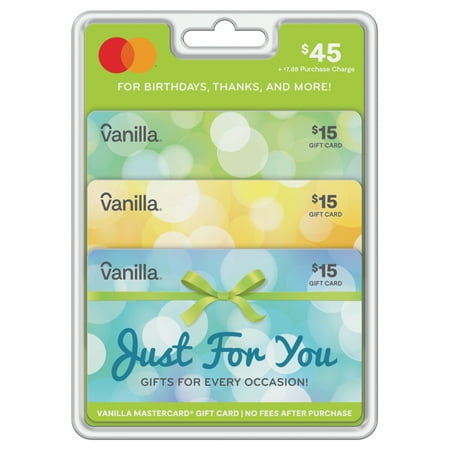 $45 Vanilla® Mastercard® Occasions Gift Card Multi-pack