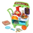 thumbnail image 1 of Carrito de pizza Toy LeapFrog Build-a-Slice con 6 ingredientes para más de 3 años, 1 of 9