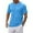 Light Blue, variant on TBWNWG Men's Athletic Performance T-Shirt for Sports Fitness Gym Workouts Loose Fit Solid Color Wicking Fabric Summer Spring Season Lightweight Comfort,Sizes XL