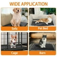 thumbnail image 7 of Petbank Pet Heating Pad, 18"X28" Dog Cat Self-Warming Bed, Electric Pet Heating Pads with 12 Temperature Modes, 12H timer, Indoor Outdoor Pet Heating Mat with Chew Resistant Cord, Gray, 7 of 7