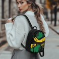 thumbnail image 3 of Eheartsgir Abstract Art Design Small Travel Purse Backpack Lightweight Small Backpack for Work Shopping, Polyester Front Pocket Mini Backpack, 3 of 8
