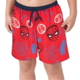 thumbnail image 2 of Marvel Boys Swim Trunks - Spider-Man Hulk Quick Dry Swim Shorts for Boys with Inner Mesh Lining, 2 of 7
