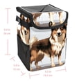 thumbnail image 5 of Pixel Dog Mini Trash Can Car Garbage Can Car Trash Can Foldable with Lid Leak-Proof Hanging Storage Bag, 5 of 6