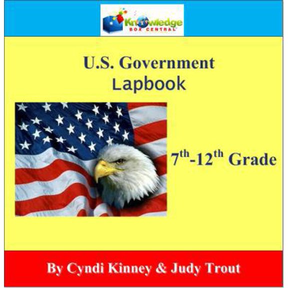 Pre-Owned U.S. Government Lapbook Lapbook (7-12th) - PRINTED (Paperback) 1616253320 9781616253325
