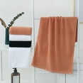 thumbnail image 5 of Pidada Hand Towels Set of 4 Striped Pattern 100% Cotton Absorbent Soft Decorative Towel for Bathroom (White), 5 of 7
