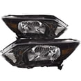 thumbnail image 3 of HEADLIGHTSDEPOT Halogen Headlights Compatible With Honda HR-V HRV 2016-2018 Includes Left Driver and Right Passenger Side Headlamps, 3 of 4