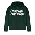 thumbnail image 6 of ZVNAΖH Men's Trendy 3D Letter Print Hoodie, Fleece Lined Drop Shoulder Pullover, Graphic Hooded Sweatshirt for Casual & Street Style, M-3XL, 6 of 6