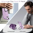 thumbnail image 4 of FOR IPhone 13/14/14 Plus/15 Plus Case 6.1"6.7" With Magnetic Ring Kickstand [Compatible With MagSafe] [Soft Anti-Scratch Microfiber Lining] Premium Leather Case, 4 of 5