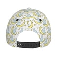 thumbnail image 4 of Picia Moon And Rabbit pattern Trucker Low Profile Hat Men Women Baseball Cap Dad Hat Adjustable Unconstructed Plain Cap, 4 of 9