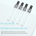 thumbnail image 2 of Bolígrafo de gel de presión simple, bolígrafo negro suave, bolígrafo para estudiantes de secundaria, bolígrafo para estudiantes, bolígrafo con pincel de presión de 0,5 mm requerido para exámenes, 2 of 3