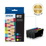 Epson 812 DURABrite Ultra Ink Standard Capacity Color Combo Pack (T812520) Works with WorkForce Pro WF-7310, WF-7820, WF-7840, WorkForce EC-C7000