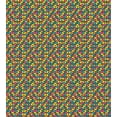 thumbnail image 3 of Geometric Duvet Cover Set, Colorful Cubes Funky Shapes in Various Tones Abstract Mosaic Tile Repetition, Decorative 3 Piece Bedding Set with 2 Pillow Shams, King Size, Multicolor, by Ambesonne, 3 of 3