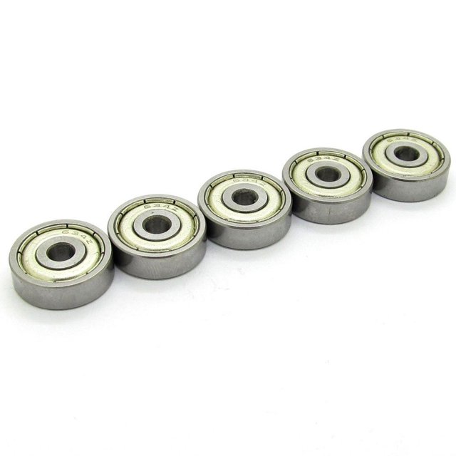 Newzoll 4X16X5 Mm Rodamiento Rígido De Bolas En Miniatura Modelo Rodamientos Para Monopatín 634Zz 634Z 80034 10 Uds Rodamientos Para Monopatín