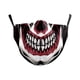 thumbnail image 1 of Mascarilla facial con filtro de impresión digital de payaso, insertable y reutilizable, 1 of 1