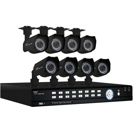 Night Owl 16 Channel Dvr W/ 8 Cameras 50