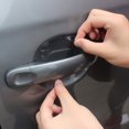 thumbnail image 3 of ANGGREK 4Pcs/Set Clear Door Bowl Cup Handle Guard Film Paint Scratch Protection Stickers Universal For Car,Car Door Handle Sticker,Car Door Handle Film, 3 of 4