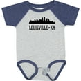 thumbnail image 3 of Inktastic Louisville Kentucky Skyline Cities Boys or Girls Baby Bodysuit, 3 of 5