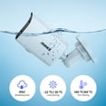 thumbnail image 4 of ANNKE 12MP PoE Security Camera System, 8 Channel NVR with NO HDD and 4 X 12 Megapixel UHD PoE White Surveillance IP Camera with Smart Dual Light, Human/Vehicle Detection, Color Night Vision, 4 of 14