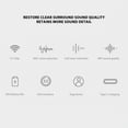 thumbnail image 3 of Over Ear Headphone Portable Foldable Headphone, 50 Hours Playtime Active Noise Cancelling Dual Playback Mode BT Headphone for Travel Office Work, 3 of 7