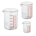 thumbnail image 1 of Juego de vasos medidores Ackers BORO3.3 de vidrio con alto contenido de borosilicato, 1 of 7