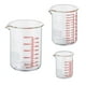 thumbnail image 1 of Juego de vasos medidores Ackers BORO3.3 de vidrio con alto contenido de borosilicato, 1 of 7
