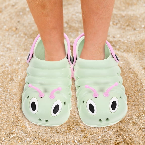 HEMOTON  Slippers for Kids Boy Sandal Beach Shoes Sandals Swim Man Child Green