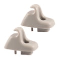 thumbnail image 2 of Colaxi Auto Sun Visor Clip Sun Visor Retainer Clip Replaces Part Quick Installation Sunvisor Support Bracket for RAM Vehicle 2Pcs, 2 of 8