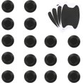 thumbnail image 1 of HAHADAXA 16 Pcs Silicone Car Door Shock, Car Door Shocks Absorber 4 Pcs Door Handle Sticker Universal Car Bumper Door Edge Protection Black Car Door Protection Stickers, 1 of 5