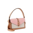 thumbnail image 5 of Time and Tru Women's Lori Front Flap Crossbody Handbag  Pink, 5 of 5